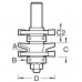 Trend C204 Easyset Profile Scribe Bevel 10 Degree  - 1/2" Shank